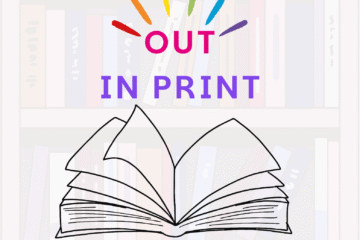 Out in print social group logo