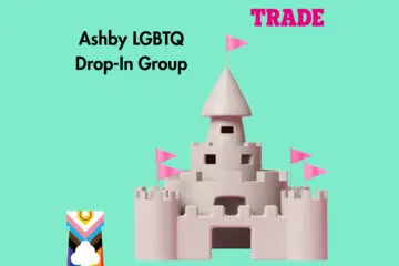 Ashby LGBTQ Drop-in group logo.
