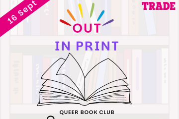 Out in Print Logo